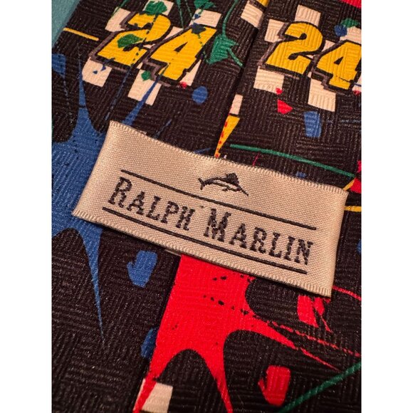 Vintage 1998 Ralph Marlin Jeff Gordon #24 Tie – NASCAR Racing Collectible - Picture 2 of 9